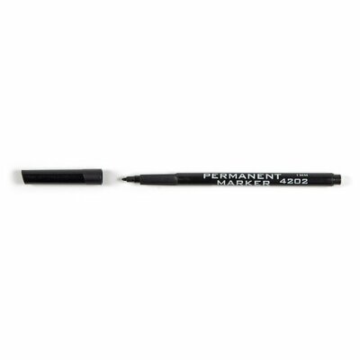 KOH Marker Permanent- Marker 1,0 - 2,0 mm Rundspitze / Schwarz ( 4202 )