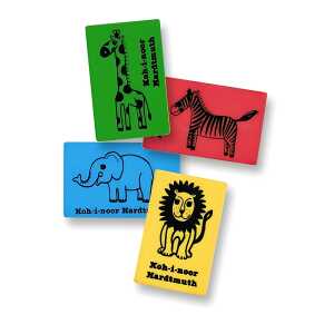 KOH Radiergummi Plastisch Africa sortiert 48er Pack