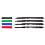 KOH Marker Permanent 4202 Rundspitze 1-2 mm 4er