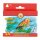 KOH Wachsmalstifte " TRIO WAX - Aquarell " 10 mm x 90 mm , 24er Pack