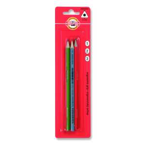 KOH Bleistifte Graphitstifte hart 3er