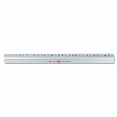 KOH Lineal - Aluminium 30 cm Lineal mit Griff