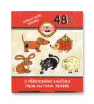 KOH Radiergummi Tiermotiv eckig 48er Pack