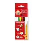KOH Fasermaler Dschungel 2 mm Spitze 6er Papp-Etui