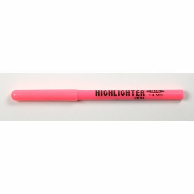 KOH Textmarker - Keilspitze " NEON Pink " Strichstärke 1 - 4 mm