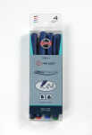 KOH Fineliner Office Liner 0,3 mm Spitze Kunststoff 4er