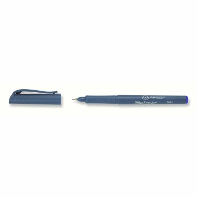 KOH Fineliner " Office Liner - Blau " Metall- Rundspitze / 0,3 mm Strichstärke