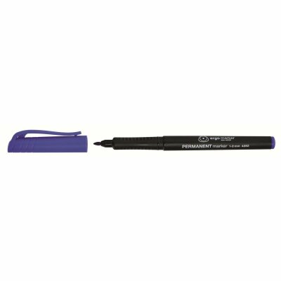 KOH Marker Permanent- Marker 1,0 mm - 2,0 mm Rundspitze / Blau ( 4262 )