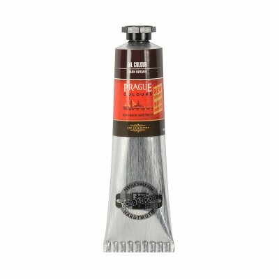 KOH Ölmalfarbe- Prague Colours 40 ml Tube - Dark Brown / 611 -