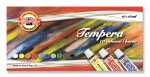 KOH Temperafarben 10er Set Schulmalfarben 10 x 16 ml Tube M1