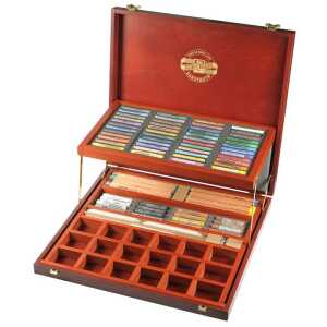 KOH Künstler - Set 117 teilig Gioconda Art Holzkoffer