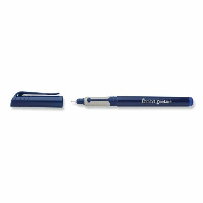 KOH Fineliner " Comfort Liner - Blau " Kunststoff- Rundspitze / 0,3 mm Strichstärke