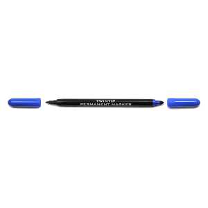 KOH Marker Permanent TWIN Rundspitze 1-3 mm blau