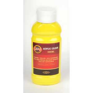 KOH Acrylfarbe 500 ml Flasche lemon yellow