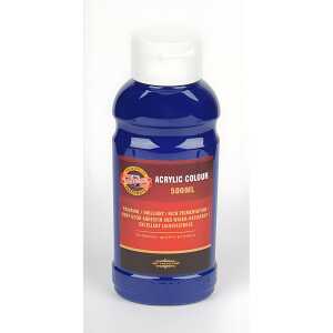KOH Acrylfarbe 500 ml Flasche dark blue