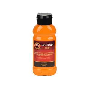 KOH Acrylfarbe 500 ml Flasche light orange