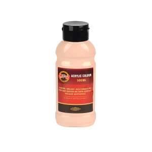 KOH Acrylfarbe 500 ml Flasche rose