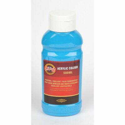 KOH Acrylfarbe 500ml Tube - Blue Green / 0450 -