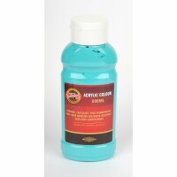 KOH Acrylfarbe 500ml Tube - Turquoise / 0460 -