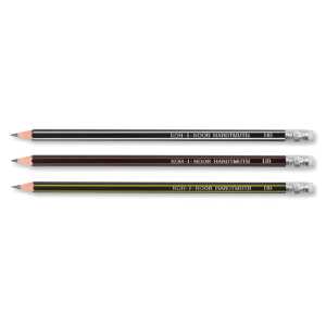 KOH Bleistifte Graphitstifte Gradation 2B m Radiergummi 12er