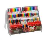 KOH Aufsteller Acryl leer 4 Etagen