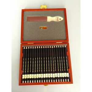 KOH Druckbleistift Versatil Set 20 Stifte Holzkoffer
