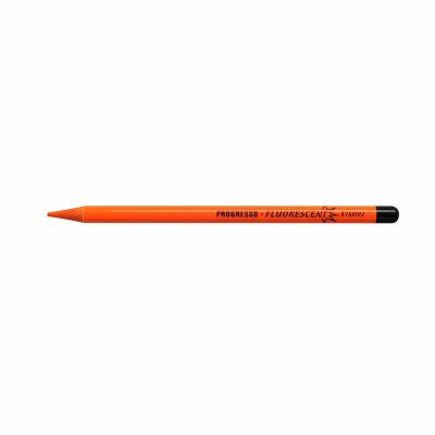 KOH Progresso " Fluorescent " Schul- Vollminenfarbstifte - Orange - , im 6er Pack