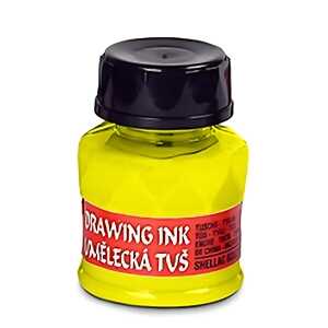 KOH Profi- Künstlerzeichentusche - Lemon Yellow- 20g