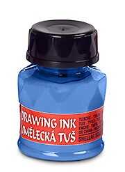 KOH Profi- Künstlerzeichentusche - Cerulean Blue - 20g