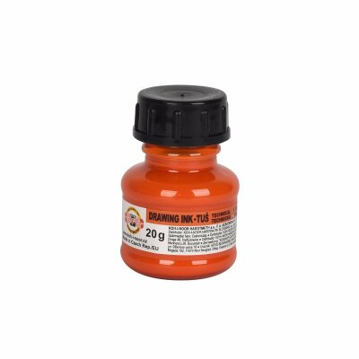 KOH Zeichentusche Technisches Zeichnen - Orange - 20g