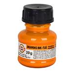 KOH Zeichentusche farbig fluoreszierend 20g orange