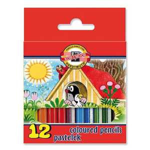 KOH Buntstifte Schule Maulwurf 12er kurz