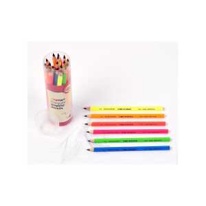 KOH Graphitstifte Triograph Härtegrad 2 sortiert 24er