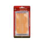 KOH Graphitstifte Gradation ART 8B - 2H 12er M-Etui Blister