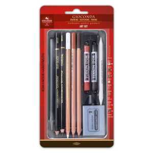 KOH Künstler - Set 10 teilig Gioconda Art Metalletui Blister