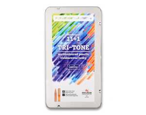 KOH Farbstift TRI-TONE Set 11+1 12er Metalletui