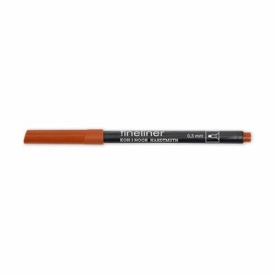 KOH Fineliner - Feinschreiber , Rundspitze - 0,3 mm Strichstärke / 16 - Dark Ochre