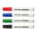 KOH Textilmarker Jumbo 2,5 mm Rundspitze / 4er Pack