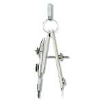 KOH Zirkel Metall Schulzirkel Feststellschraube u Ziehfeder