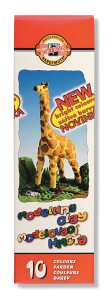 KOH Modelliermasse- Knetmasse 10er Pack/Schachtel - 200 g Gi