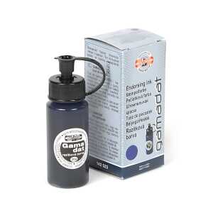 KOH Stempelfarbe GAMADAT 20 ml PVC Flasche blau