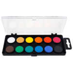 KOH Farbkasten Schule Ø 22,5mm Wasserfarben 12er...