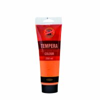 KOH Temperafarbe 250 ml / Tube - Cadmium Orange -