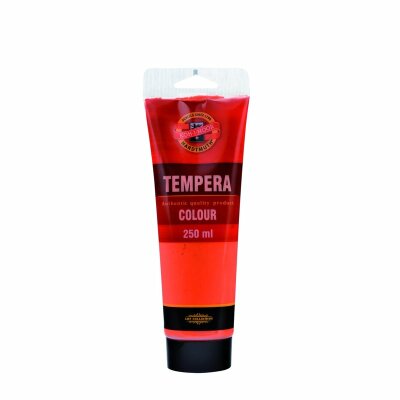 KOH Temperafarbe 250 ml / Tube - Vermilion Red -