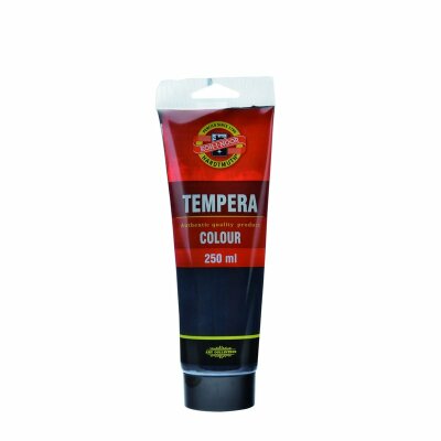 KOH Temperafarbe 250 ml / Tube - Black -