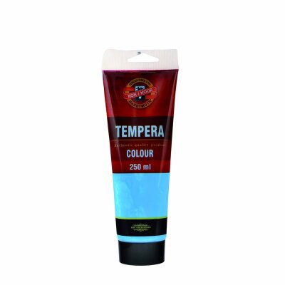 KOH Temperafarbe 250 ml / Tube - Cyan Blue -