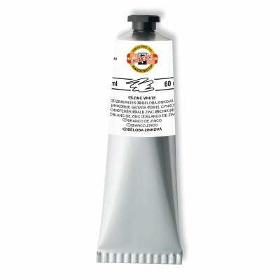 KOH Ölmalfarben- Mánes Colours 60 ml Tube - Zinc White -