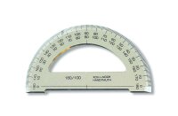 KOH Winkelmesser - Plast 180° - klein / D = 10 cm ,...