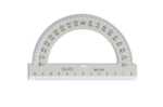 KOH Winkelmesser Plast 180° D = 12,5 cm Transparent...