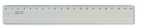 KOH Lineal - Plast 20 cm Skala - Transparent / Braun